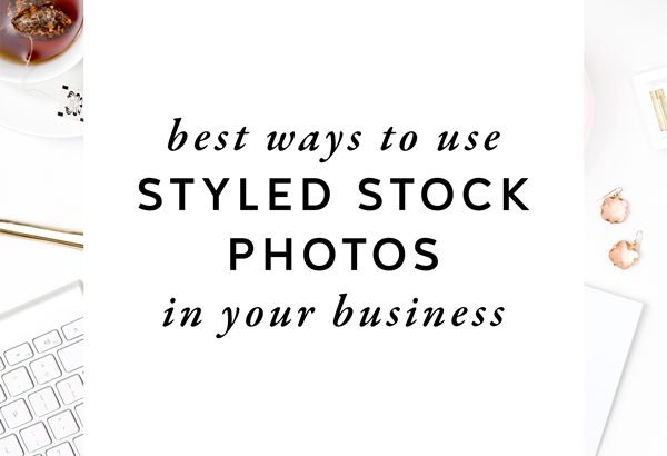 Not sure how to use styled stock photos in your business? Check out these inspiring ideas on The Productivity Zone!!