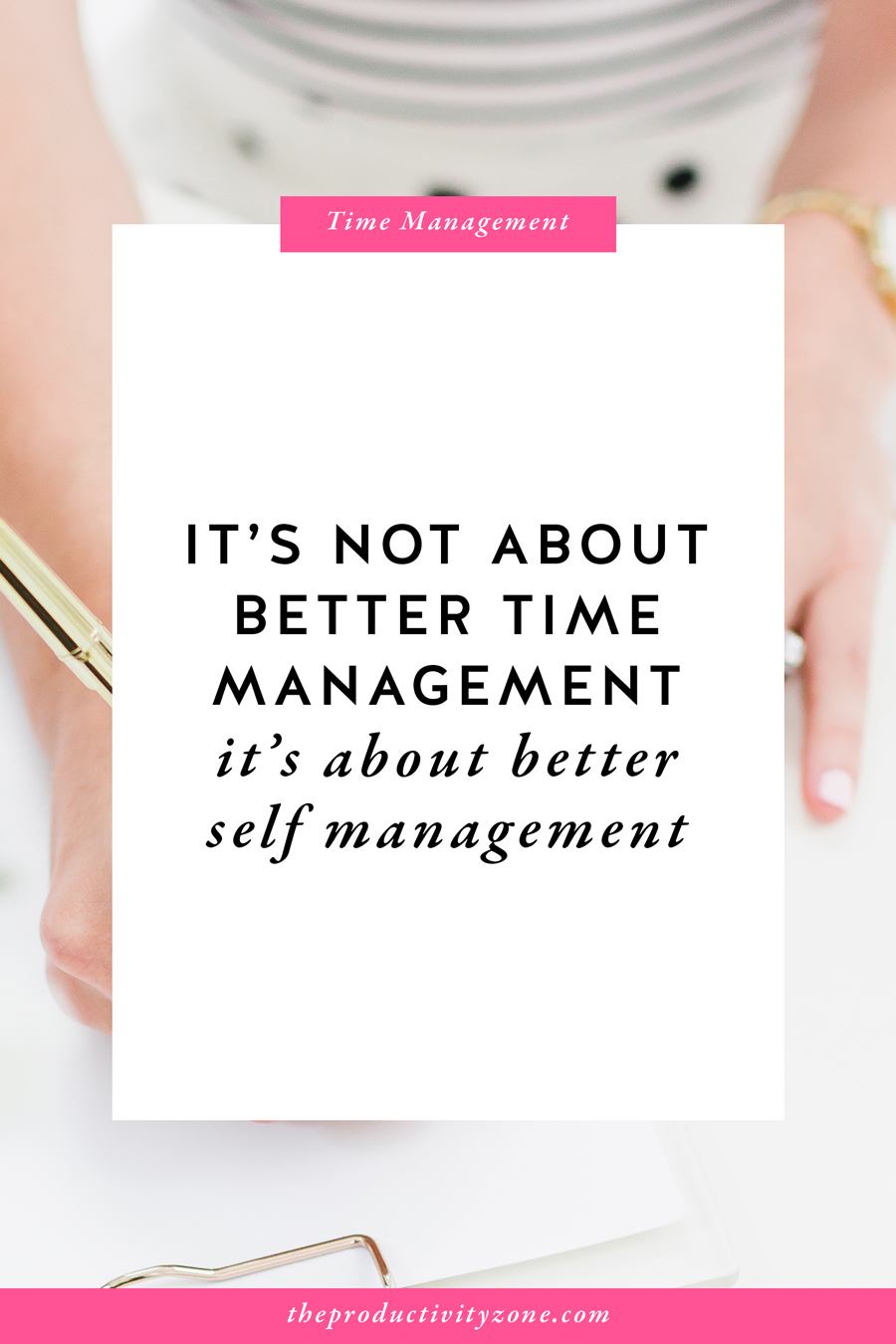 You have the same number of hours in the day as everybody else. So why are some people more productive than others it seems? Talking all about the secret to better time management + 5 tips to help you stay focused and productive on The Productivity Zone!!