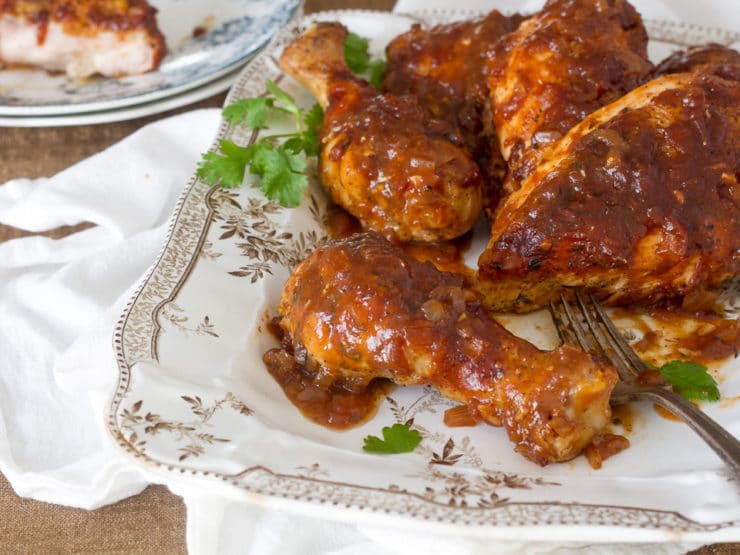 Cary Grant's Oven-Barbecued Chicken Recipe on The History Kitchen