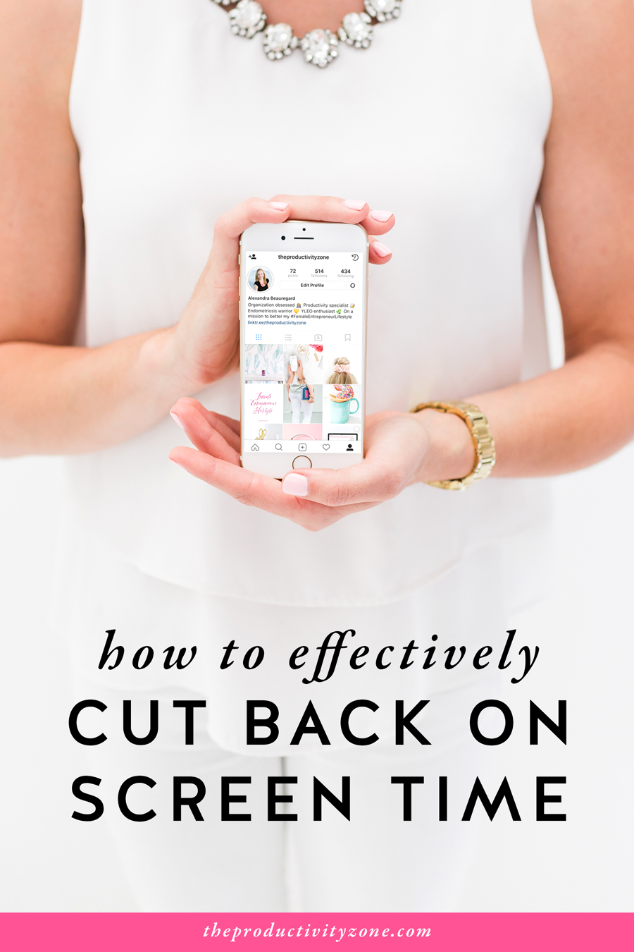 Addicted to technology? It’s time to instill healthier habits and better boundaries when it comes to technology (for yourself and your family). Over on The Productivity Zone, I’m sharing 6 of the most effective ways you can cut back on screen time starting today!!