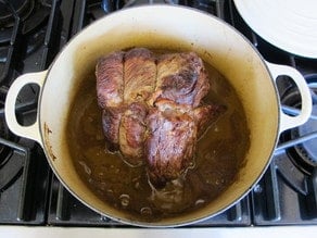 Savory Grass Fed Pot Roast - Easy, Flavorful Recipe for Grass Fed Pot Roast with Turmeric, Onions, Mustard, Garlic and Spices.