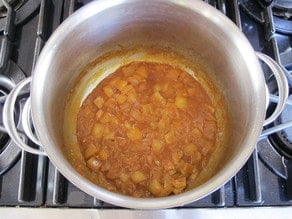 Moroccan Chickpea and Lemon Couscous Soup - Flavorful vegetarian soup recipe from Lick Your Plate by Julie Albert and Lisa Gnat