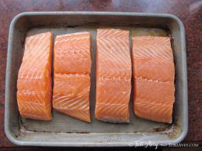 Lemon Turmeric Salmon - A Recipe from Chef Uri Jeremias of Uri Buri Restaurant in Acre, Israel.