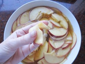 Apple Date Rose Tarts - Pretty Vegan Dessert