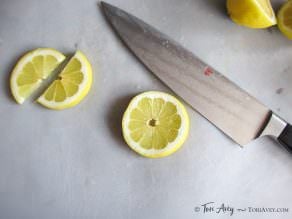 Lemon Turmeric Salmon - A Recipe from Chef Uri Jeremias of Uri Buri Restaurant in Acre, Israel.