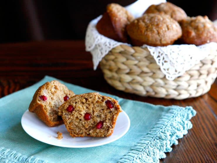 Seven Species Muffins - Recipe for Tu B'Shevat with Ingredients Inspired by the Biblical 7 Species of Israel