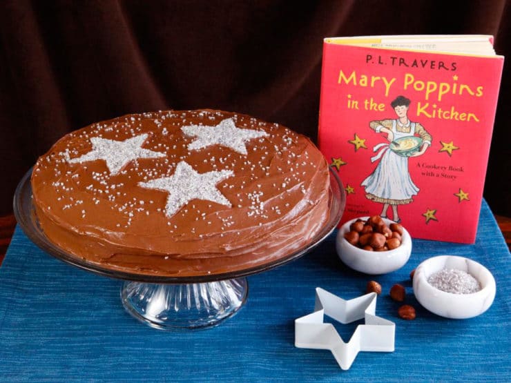 Mary Poppins Chocolate Zodiac Cake - Celebrate P.L. Travers with this Mary Poppins-Inspired Recipe